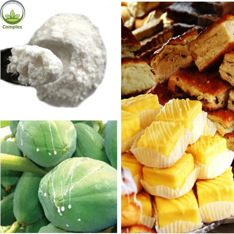 250g Wholesale 98% Pure Powder Refined Papain Enzyme Papain Enzyme in Bulk