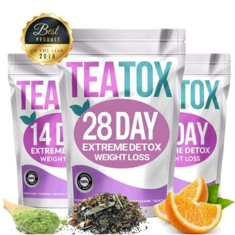 Weight loss Tea 28days Detox Colon Cleanse Fat Burn Man and Women Skinny Belly
