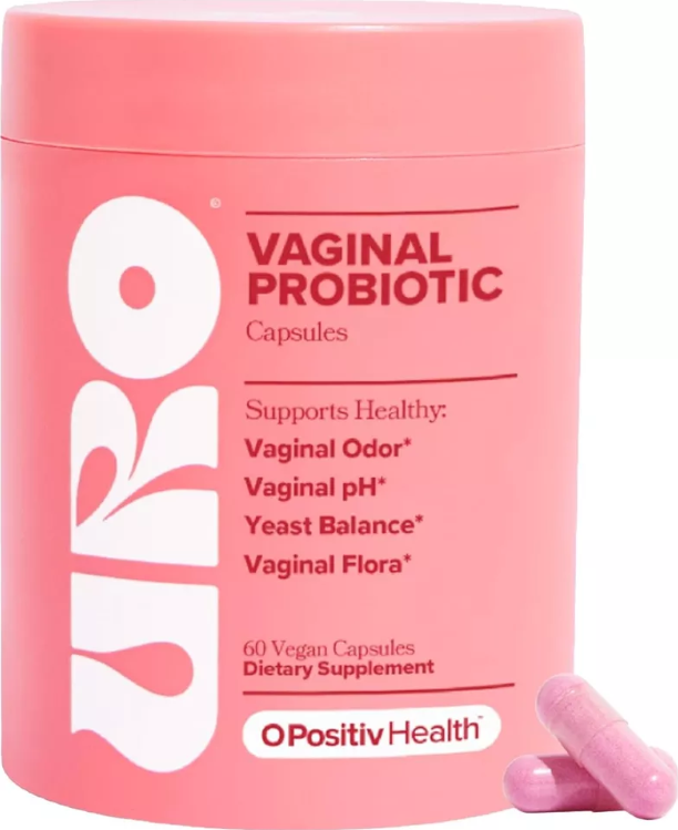 URO Vaginal Probiotics Women pH Balance with Prebiotics & Lactobacillus