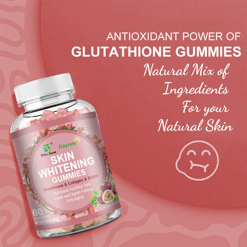 Haut Whitening Gummies Erdbeer Geschmack für Hydrated Youthful 60 Gummies