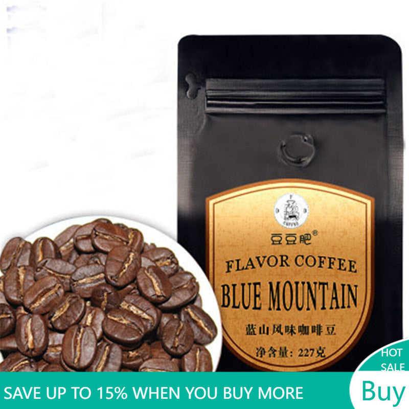 227g 100% Jamaica Blue Mountain Coffee Beans Jablum Golden Peacock