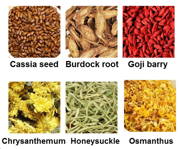 Chinese Liver Cleansing Detox Tea Chrysanthemum Medlar Tea Health Herbal Tea