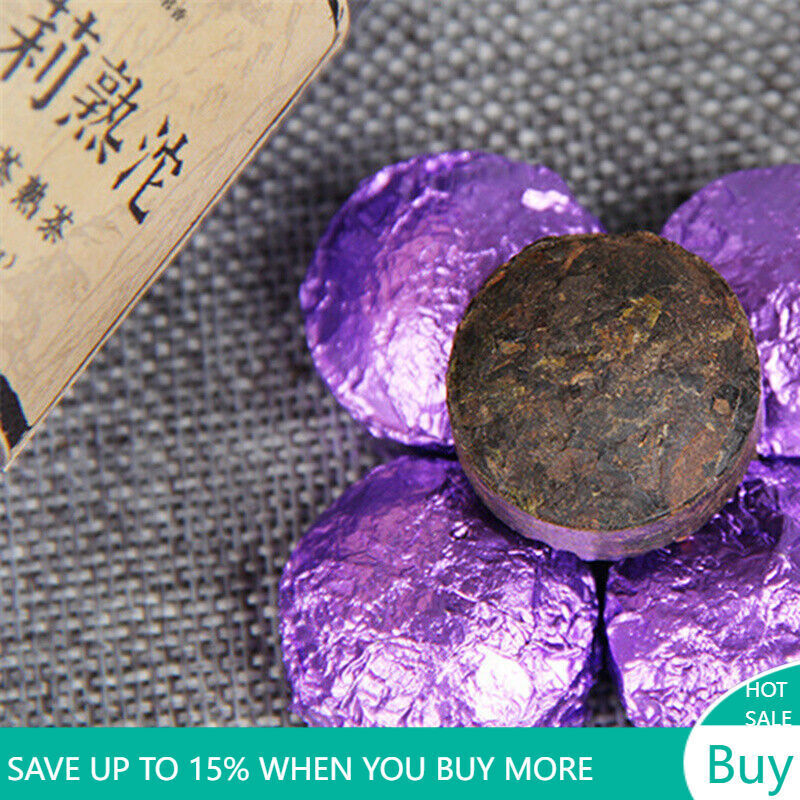 100g Yunnan Puerh Tea Canned Jasmine Puer Small Tuocha Pu Er Ripe Tea Green Food