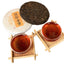 Yunnan Pu-Erh Tea Cooked Tea Cake Bailing Golden Bud Cooked Cake 100g/3.52oz