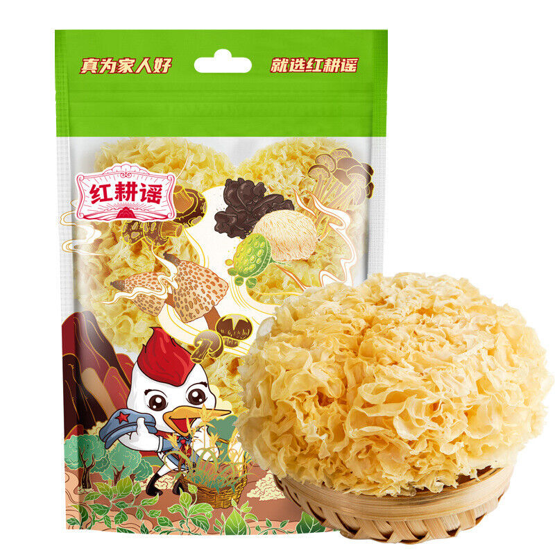 125g White Fungus Dry Goods Fresh Gutian White Fungus Sulfur-free Snow Fungus
