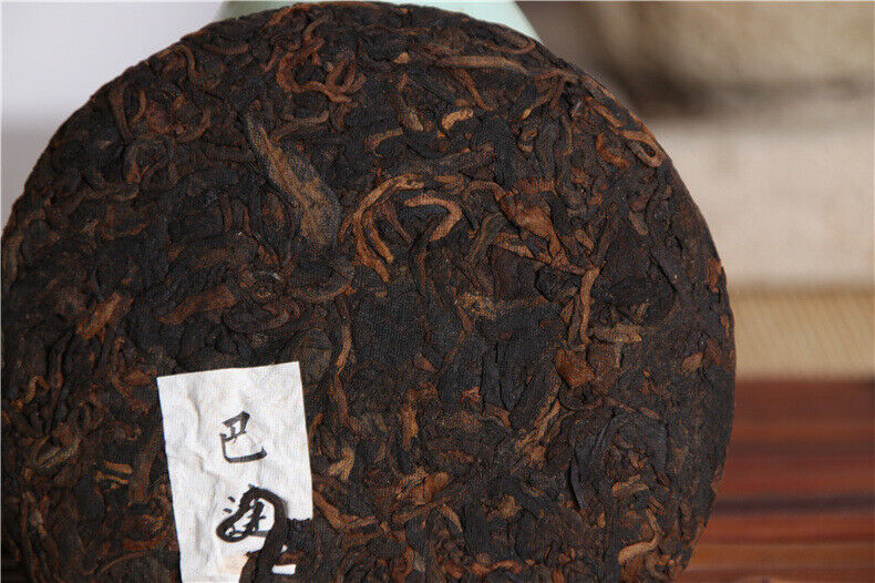 100g Yunnan Menghai Badashan Pu-erh Ripe Tea Cake 云南勐海巴达山普洱熟茶饼 七子饼普洱茶