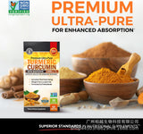 1500mg Turmeric Curcumin Capsules with Biopterin High Absorption Triple Strength