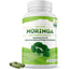 Organic Moringa Capsules 100% Pure 120 Caps, Natural Energy & Immunity Boost