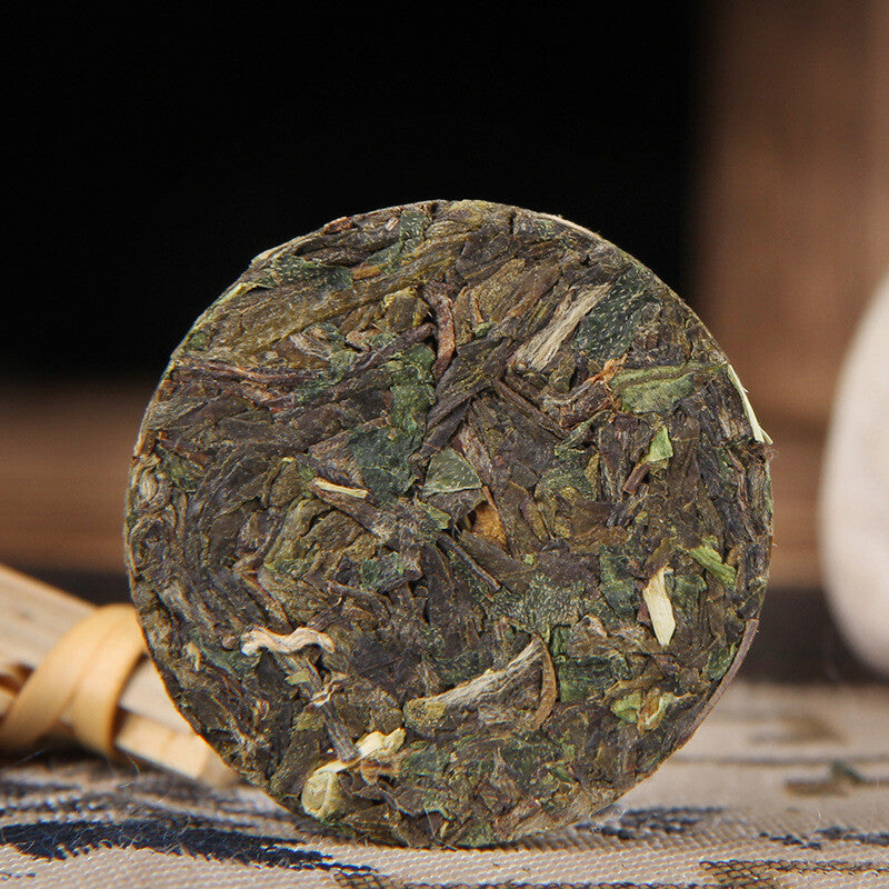 100g Raw Tea Mini Sticky Rice Pu-erh Tea Cakes Yunnan Strong Aroma