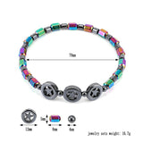 Jewelry Massage Stone Magnetic Therapy Bracelet Anklet Weight Loss Health Care