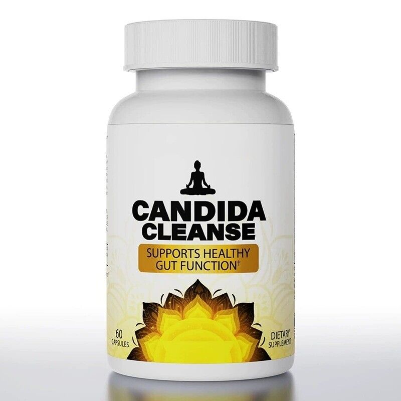 Candida Cleanse Complex Support Kapseln Reinigungskapseln 60 Kapseln