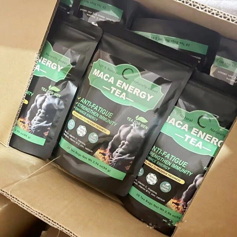 Natural Man Energy Maca Tea Male Erection Booster Tea Improve Male Fertility
