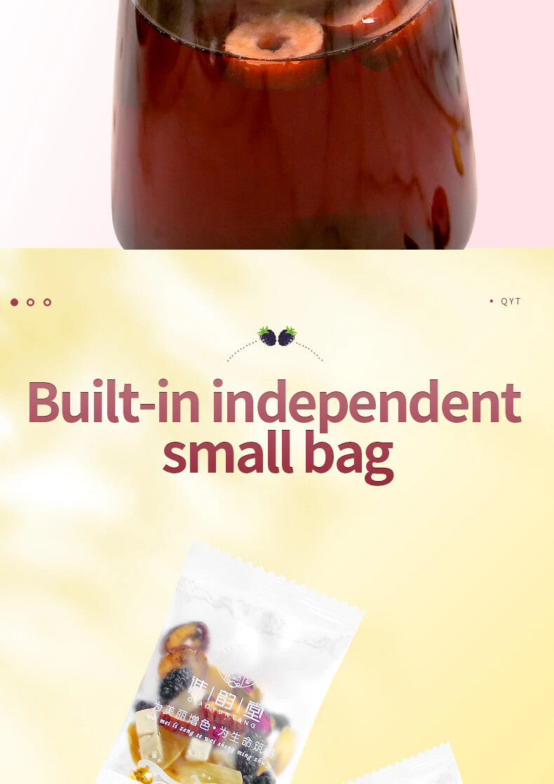 100g/3.52oz Healthy Herb Tea Bag Mulberry Rose Tea