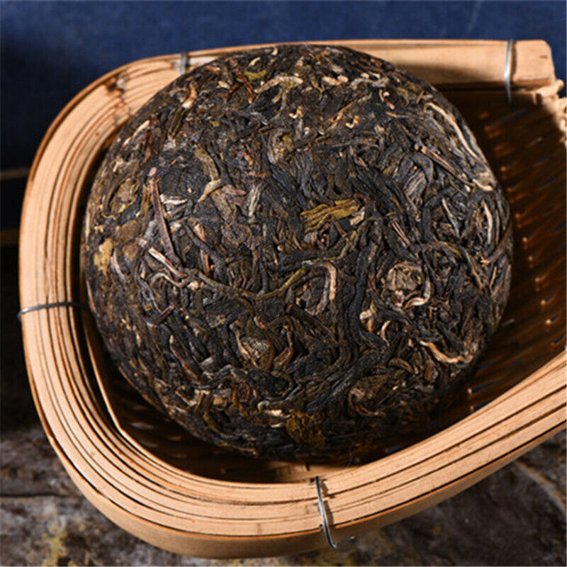 100g Yunnan Old Tea Tree Puer Tea Shen Pu'er Tea Cake cha Pu-erh Green Tea Cakes