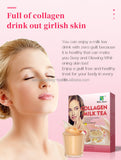 Collagen Milk Tea Stylish and Beauty Protein Powder Instant Powder 10g*10bags