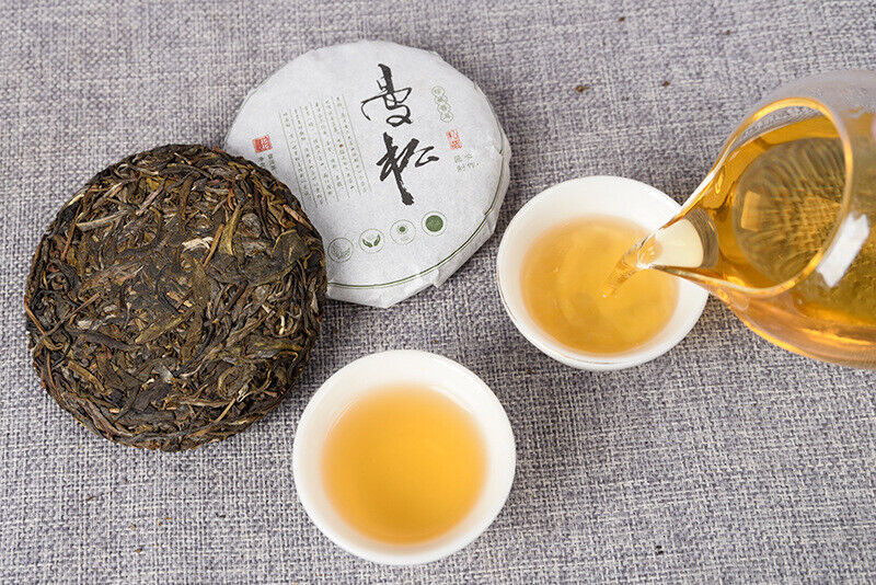 100g Yunnan Pu'er Tea Raw Tea Cake Healthy Drink