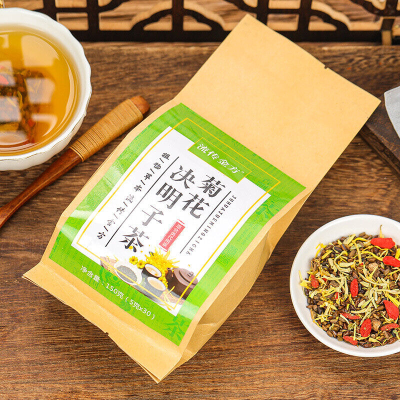 Natural Chrysanthemum Cassia Seed Tea 150g (5g X30 Packs) Health Scented Tea