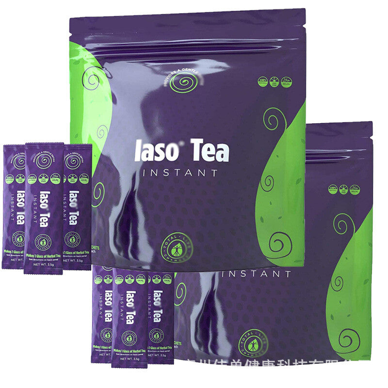 IASO Natural Detox Instant Herbal Slimming Tea - Slim Fit, Flat Belly