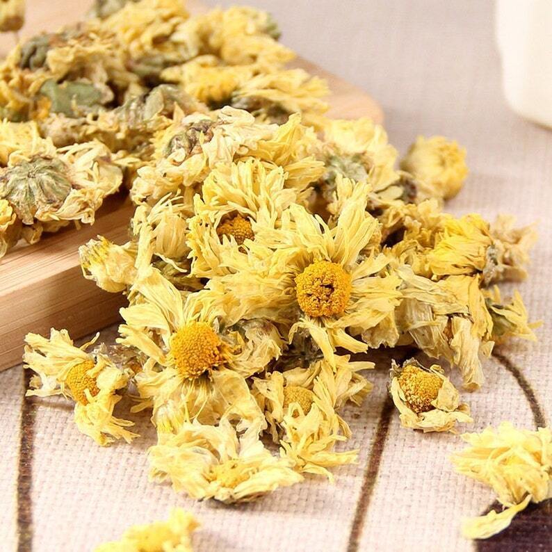 Chrysanthemum Buds Tea, Hangzhou white chrysanthemum, Chrysanthemum morifolium