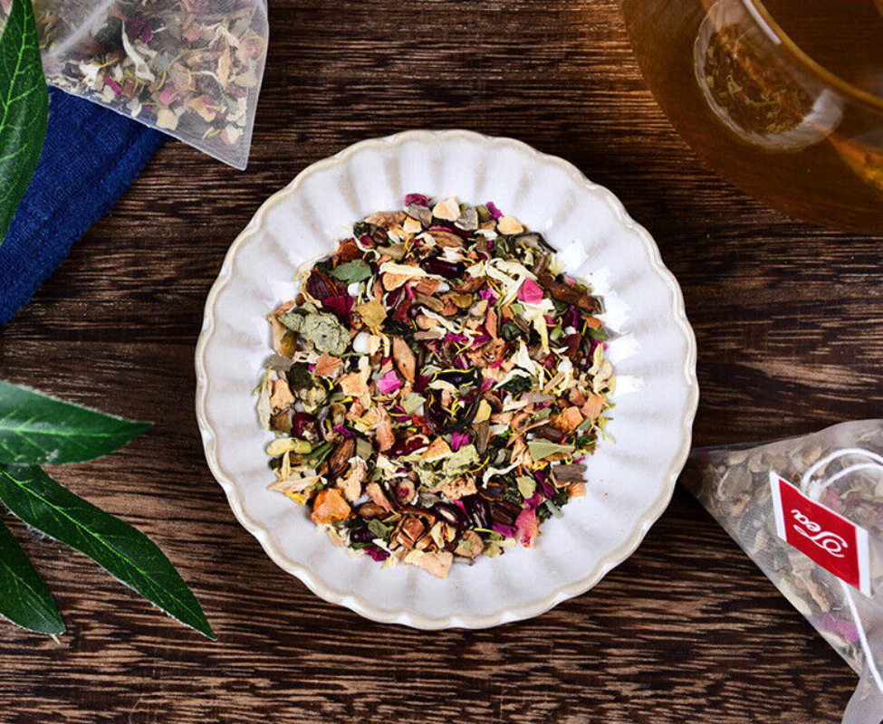 100g Wet refreshing tea 29 flavors wax gourd lotus leaf red beans health tea