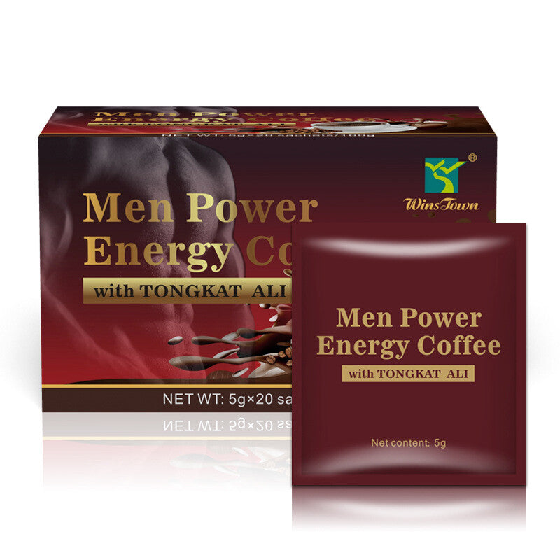 100g Energy Coffee – Boosting Blend for Vitality & Stamina Winstown Men's Power