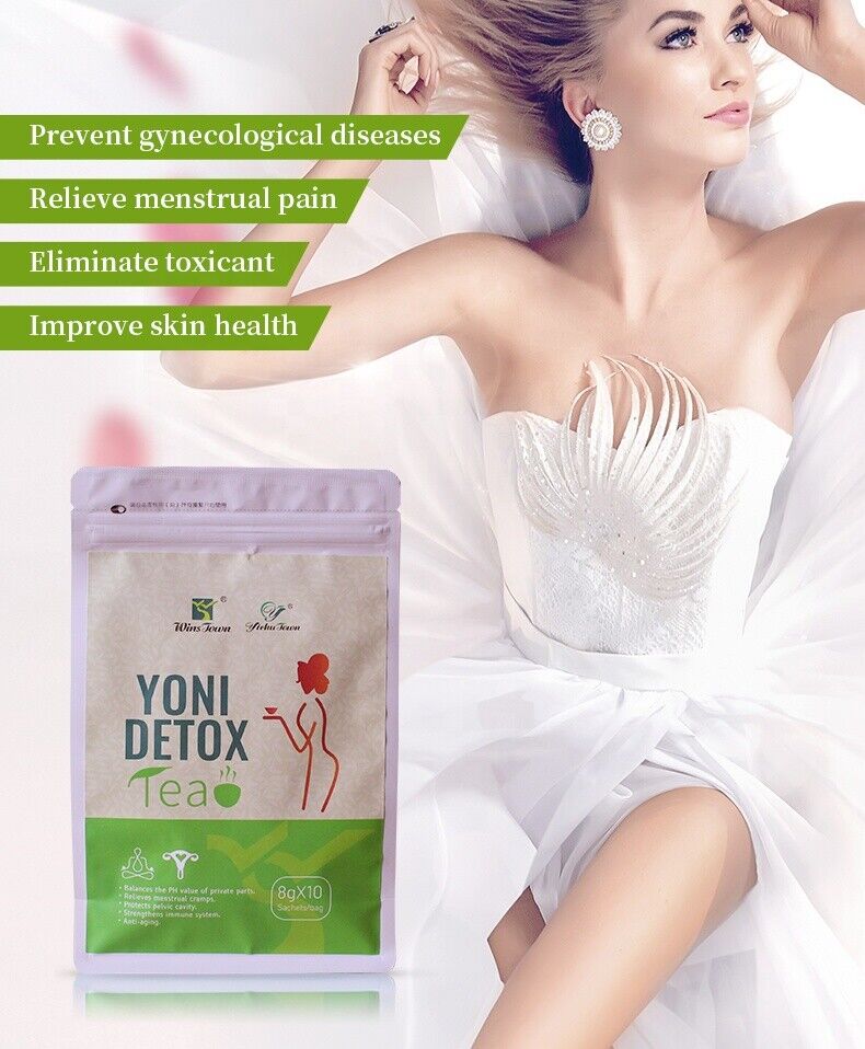 Yoni Detox Slim Tea Bag Flat Tummy Organic Herbal Detox Tea Weight Loss 8g*10Bag