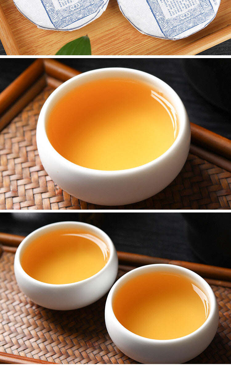 100g Yunnan Pu'er Tea Icelandic Raw Tea Cake Seven Seed Cake Tea Raw Pu'er Tea