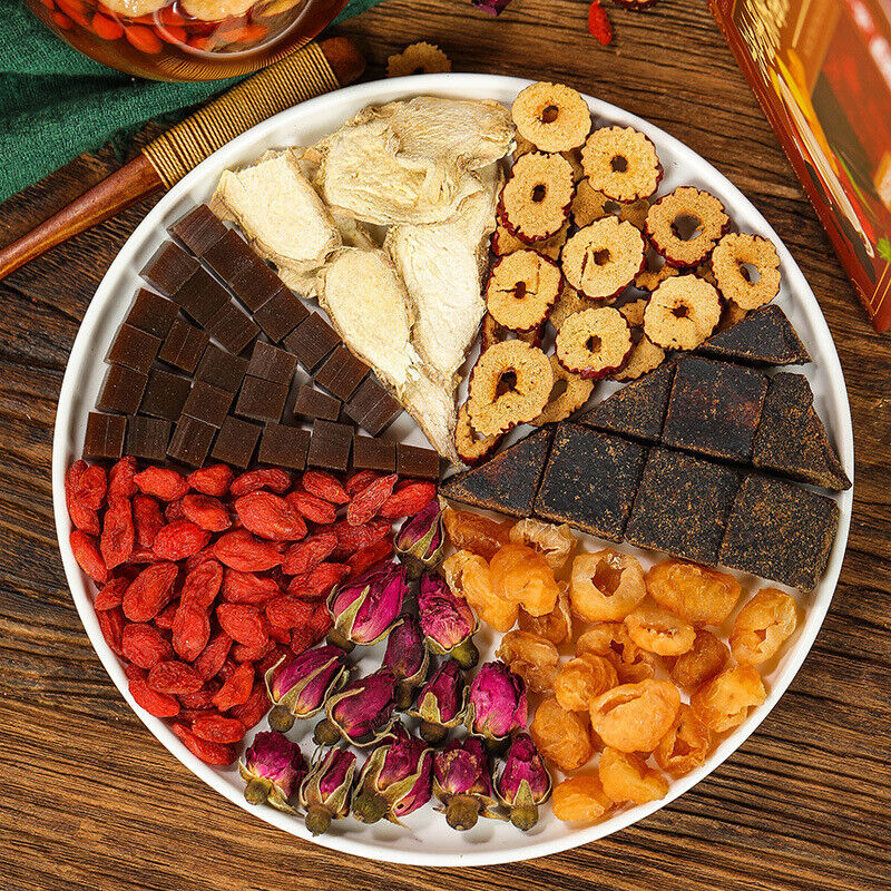 Natural Super Grade  Ajiao Black Sugar Ginger Jujube Tea Combination Health Tea