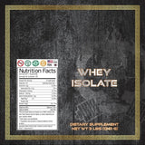 3lb Bulk Whey Protein ISOLATE (NOT concentrate) Manufacturer Direct CHOCOLATE