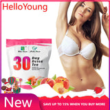 Peach Flavor Slimming Tea  New Weight Loss Fat Burning Senna Tea Herbal
