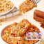 Hand torn vegetarian meat spicy and delicious, vegetarian beef, fresh and strong