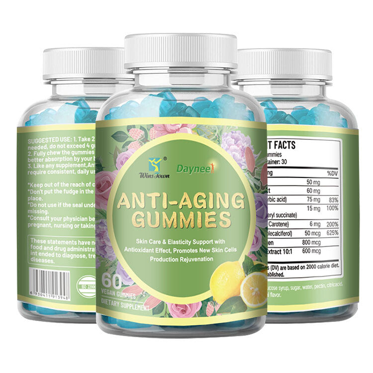 Anti Aging Gummies Beauty Whitening Fudge 60 Gummies