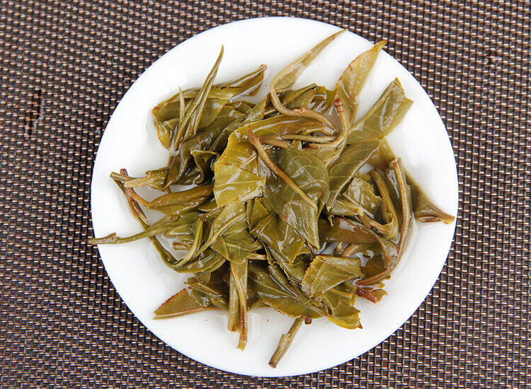 100g Pu-erh Raw Tea Cake 普洱生茶饼布朗山普洱七子饼圆茶生饼100克小饼茶叶