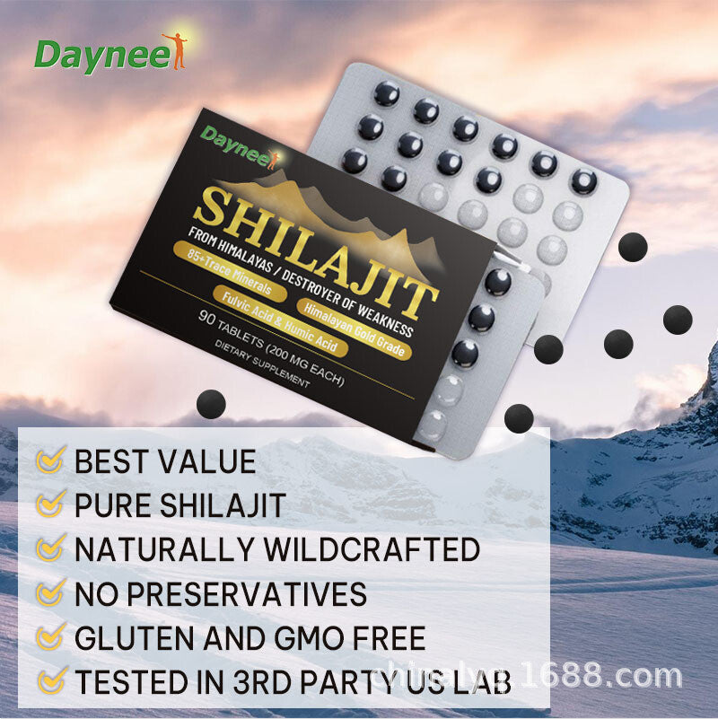 Shilajit Pure Boost Metabolismus Himalaya Extrakt Steroid90caps 200mg Organisch