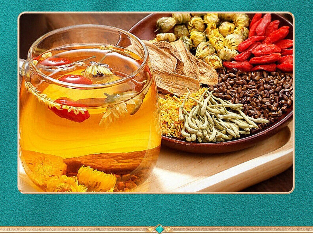 100% Natural Chrysanthemum & Cassia Tea - 160g Herbal Wellness Blend