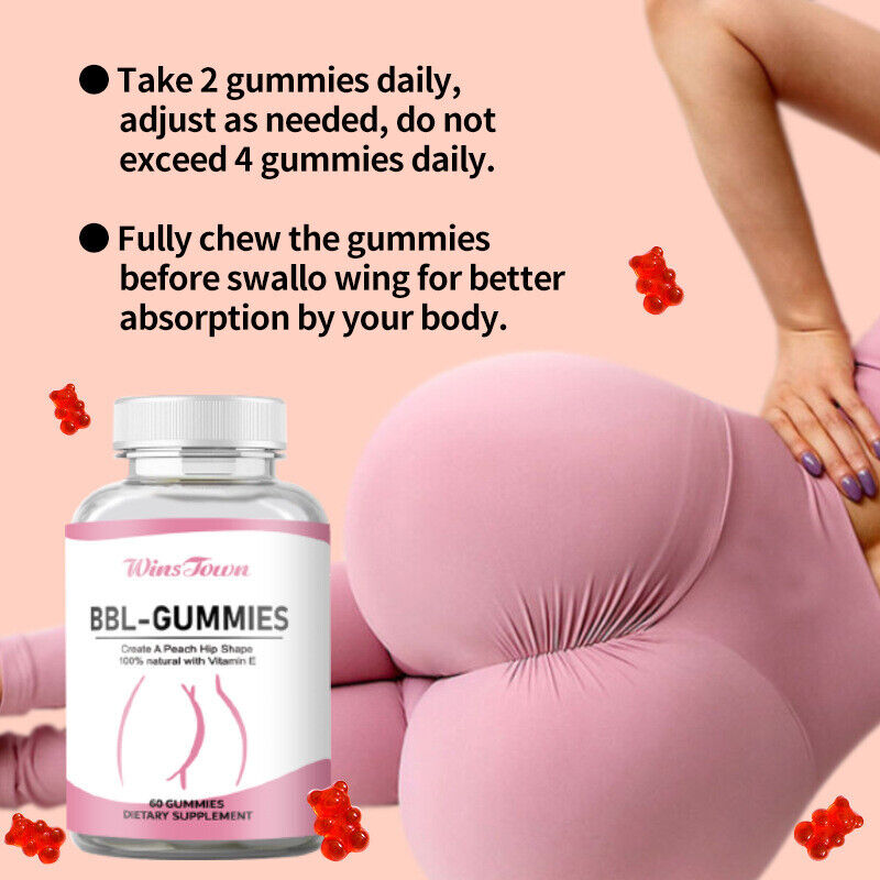 BBL Gummies Nahrungsergänzungsmittel Soft Candy Gummies 60 Gummies