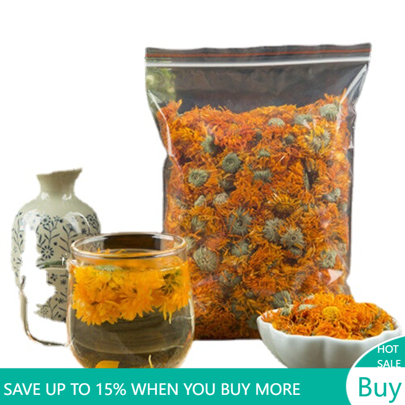 Chinese Dried Marigold Tea Calendula Officinalis Tea Flower Tea Green Herbal Tea