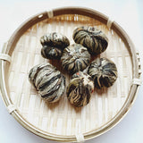 Handmade Flavored Mango Lily Rose Blooming Flower Tea Ball Yijianzhongqing 20pcs
