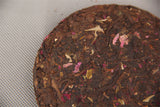 100g Pu-erh Tea Cake Cooked Puer Tea Rose Flavor Slimming Green Food Black Tea