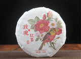 100g Yunnan Old Tea Tree Red Rose Black Tea Fengqing Dian Hong Rose Tea Cake
