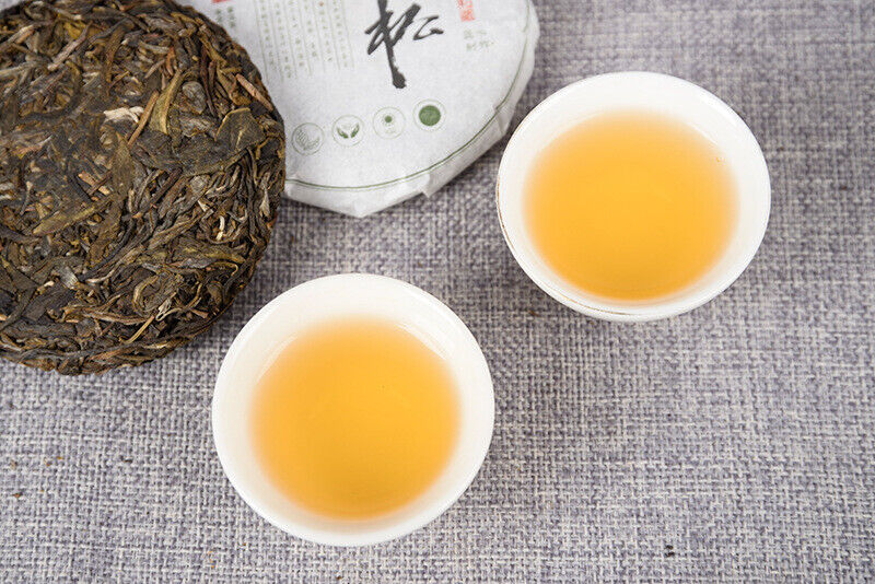 100g Yunnan Pu'er Tea Raw Tea Cake Healthy Drink