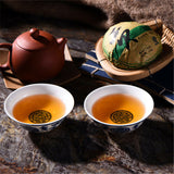 100g Yunnan Old Tea Tree Puer Tea Shen Pu'er Tea Cake cha Pu-erh Green Tea Cakes