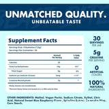 CREATINE INFUSED GUMMIES Beast Bites Supplements Sweet Blue Raspberry 150ct.