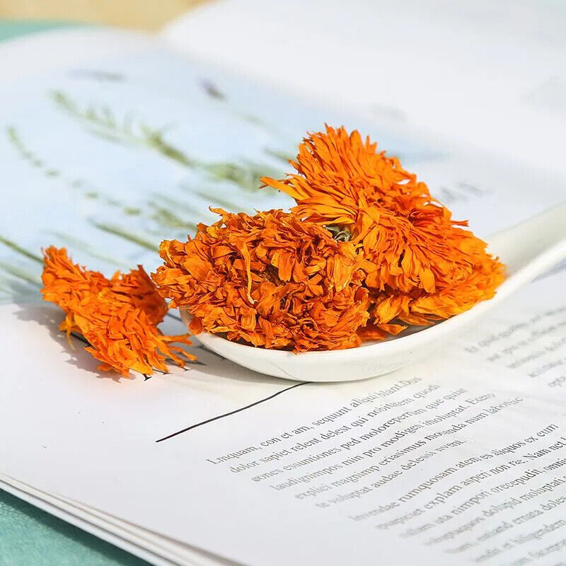 50-500g Organic Calendula Officinalis - Vacuum Packed Dried Flower - Free Post