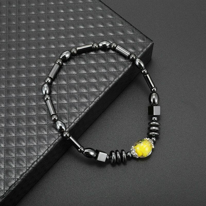 Jewelry Massage Stone Magnetic Therapy Bracelet Anklet Weight Loss Health Care