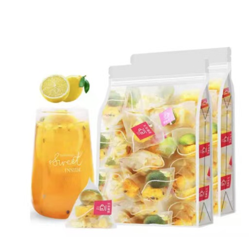 30 Packs Kumquat Lemon Passion Fruit Tea Bag Flower Fruit Tea Healthy Drink