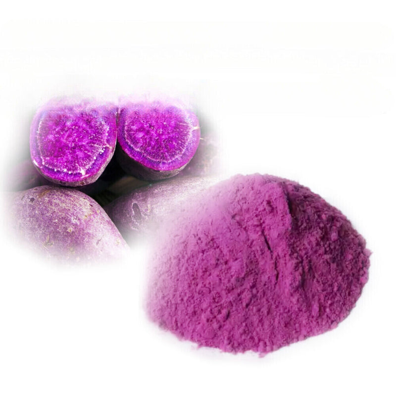 HELLOYOUNG Pure Purple Sweet Potato Powder 500G-2KG Very Purple Color Roll Dried