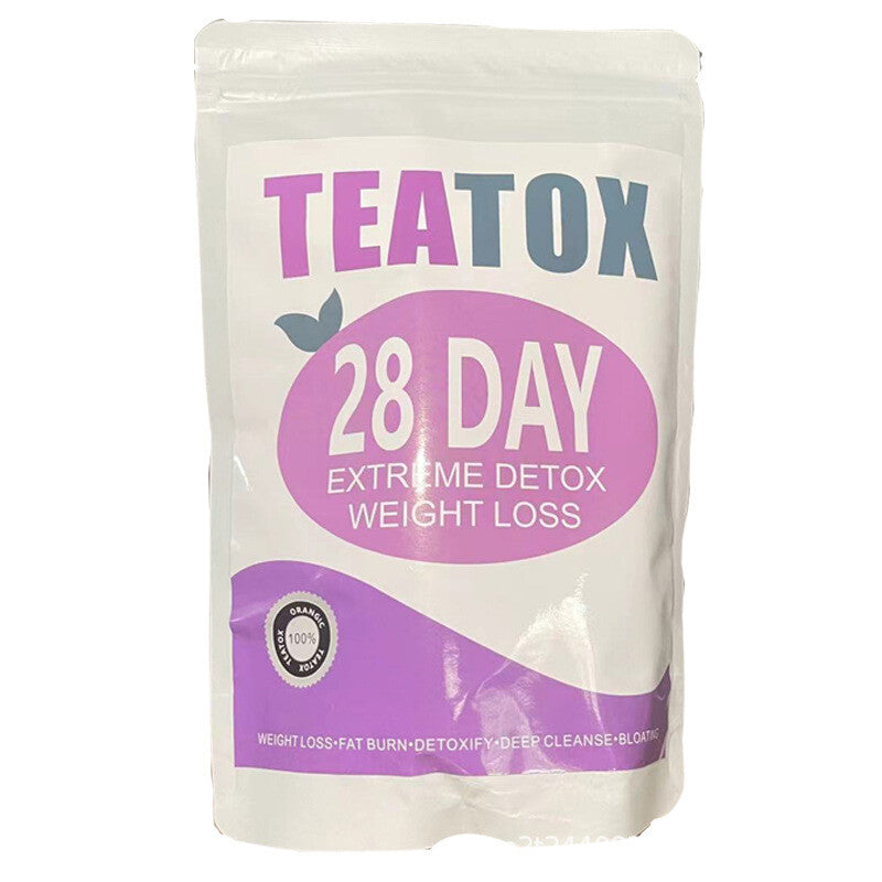 28 Day Detox Slim Flat Tummy Tea Bags Organic Herbal Tea