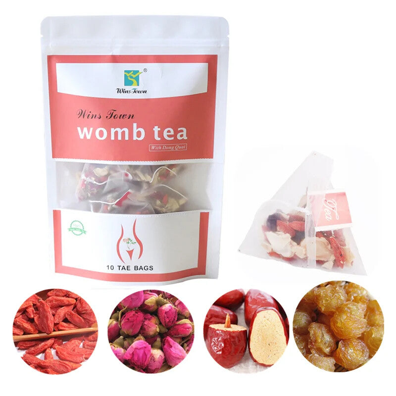 Natural Herbal Rose Red Date Woman Womb Detox Tea Period Pain Relief Tea