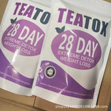 28 Day Detox Slim Flat Tummy Tea Bags Organic Herbal Tea